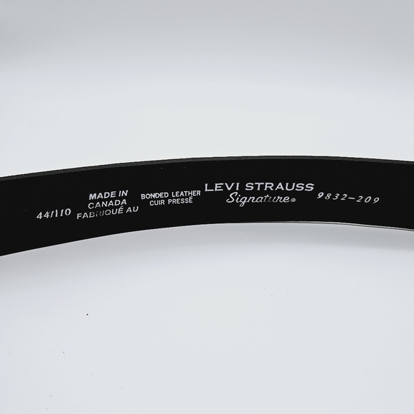 LEVI STRAUSS | Signature flying eagle large buckle leather belt 44 - Picture 4 of 6